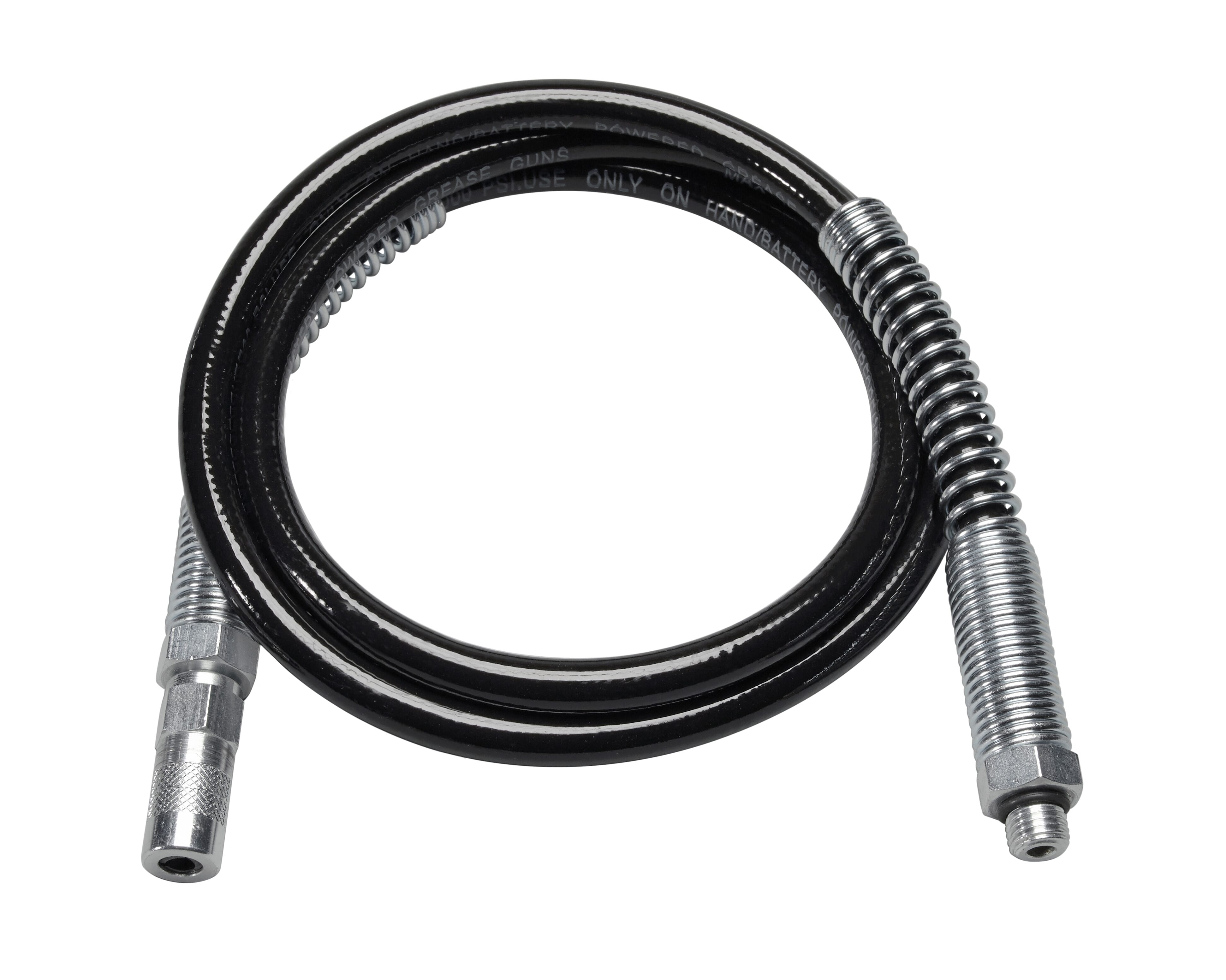 Milwaukee® M18™ 49-16-2647 Replacement Grease Gun Hose With HP Coupler, For Use With M18™ 2646-20 2-Speed Cordless Grease Gun, 1/8 in NPT, 48 in L, 11/16 in Fitting Wrench, 10000 psi, Plastic/Metal
